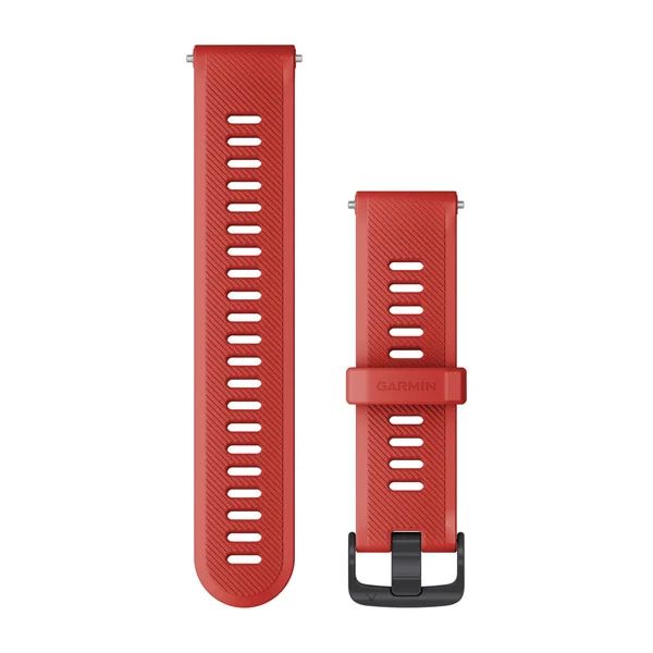 Garmin Ремешок сменный forerunner 745 (силиконовый) красный с черной застежкой 010-11251-9C от прозводителя Garmin