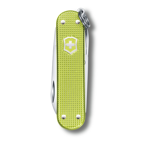 Нож-брелок Victorinox Classic SD Alox Colors, 58 мм, 5 функций, "Lime Twist" 0.6221.241G от прозводителя Victorinox
