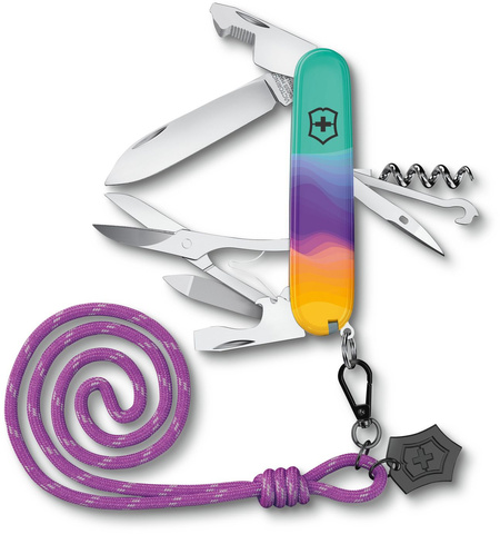 Нож Victorinox Companion Sydney Style, 91 мм, 16 функций, бирюзовый с чехлом (подар.коробка) 1.3909.E222 от прозводителя Victorinox
