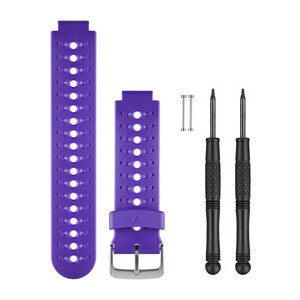 Garmin Ремешок сменный для Forerunner (фиолетовый/белый) 010-11251-84 от прозводителя Garmin
