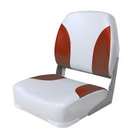 Сиденье мягкое складное Classic Low Back Seat, серо-красное 75102GR от прозводителя Newstarmarine