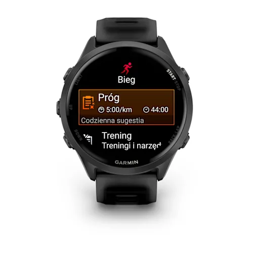 Garmin Forerunner 570 - 47 мм | Slate Grey Aluminium with Translucent Black/Black Band