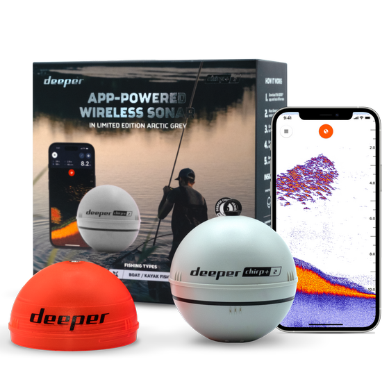 Deeper Smart Sonar Chirp+ 2.0 Limited Edition Arctic Grey DP4H10S13 от прозводителя Deeper