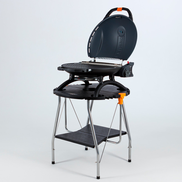 Газовый гриль O-GRILL 900MT bicolor black-silver + адаптер А 900MT_SILVER от прозводителя O-GRILL