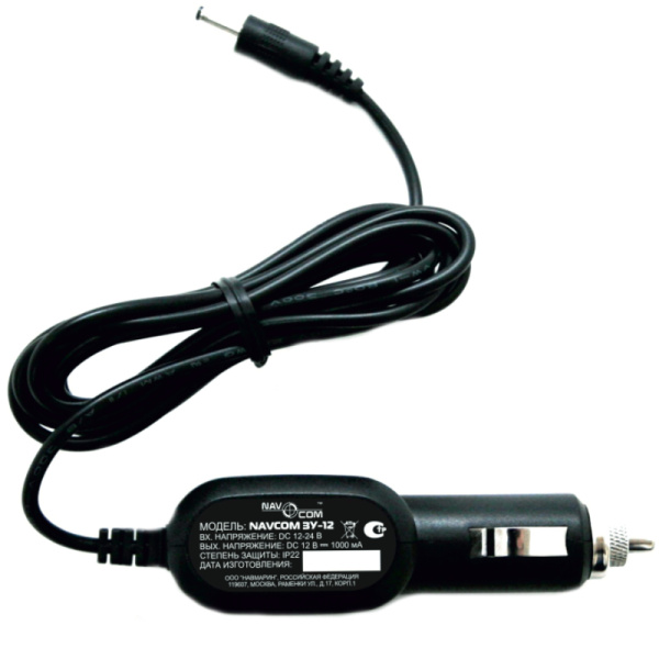 Зарядное устройство в прикуриватель NavCom ЗУ-2М ZU-2M от прозводителя NavCom