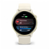 Garmin Vivoactive 6 | Lunar Gold with Bone Band