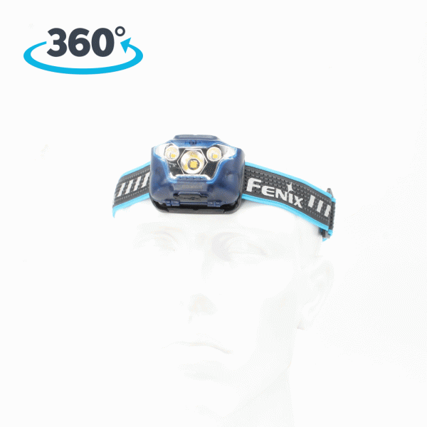Фонарь Fenix налобный HL18R голубой 400 люмен HL18Rbl от прозводителя Fenix
