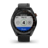 Garmin Approach S40 | Light Gold PVD Coated with White Band