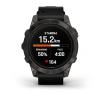 Garmin Epix Pro (Gen 2) - 47 мм SAPPHIRE | Carbon Grey DLC Titanium with Black Leather Band