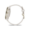 Garmin Venu 3s - 41 мм | Soft gold stainless steel bezel with ivory case and silicone band