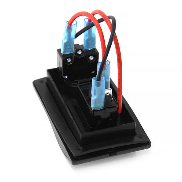 Панель волнового переключателя (ON)-OFF-ON и автоматическим выключателем NEKEKE AB1 от прозводителя NEKEKE