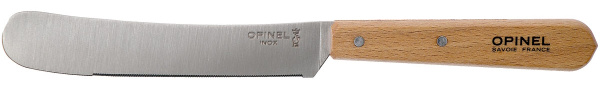 Нож столовый Opinel, деревянная рукоять, блистер, нержавеющая сталь, 002175 002175 от прозводителя Opinel