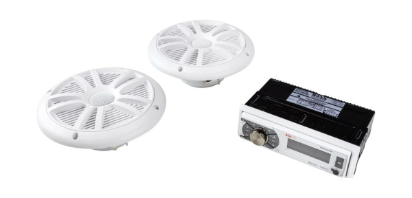 Морская аудиосистема 1DIN BOSS MCK632WB.6 (комплект2) 00172465 от прозводителя Boss Audio
