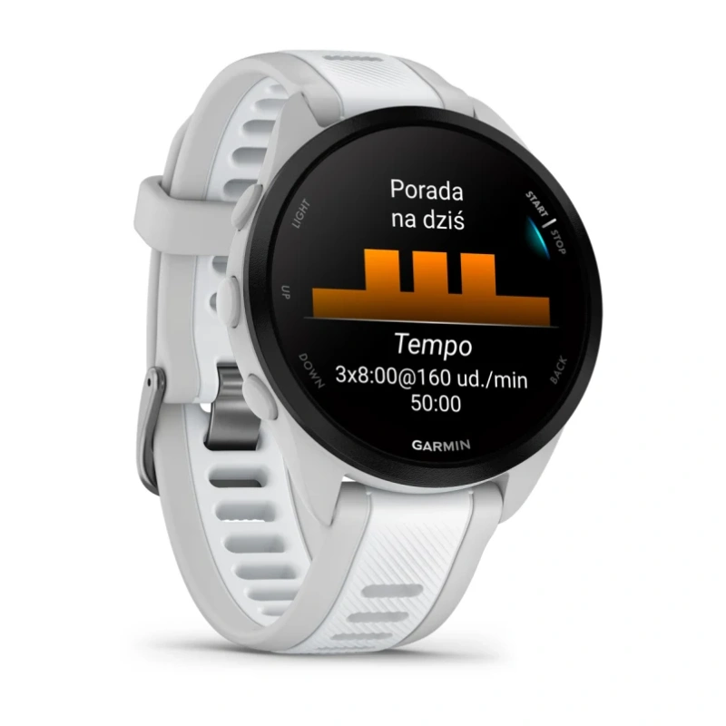 Garmin Forerunner 165 | Mist grey/Whitestone