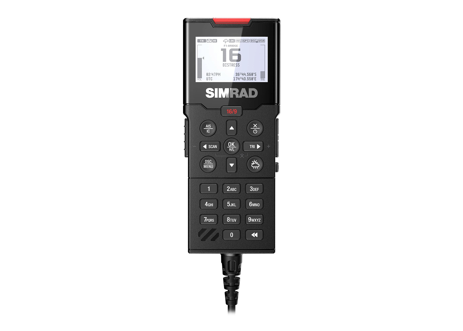 SIMRAD RS100 Black Box VHF Marine Radio