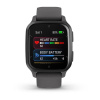 Garmin Venu Sq 2 - 40 мм | Slate Aluminium Bezel with Shadow Grey Case and Silicone Band