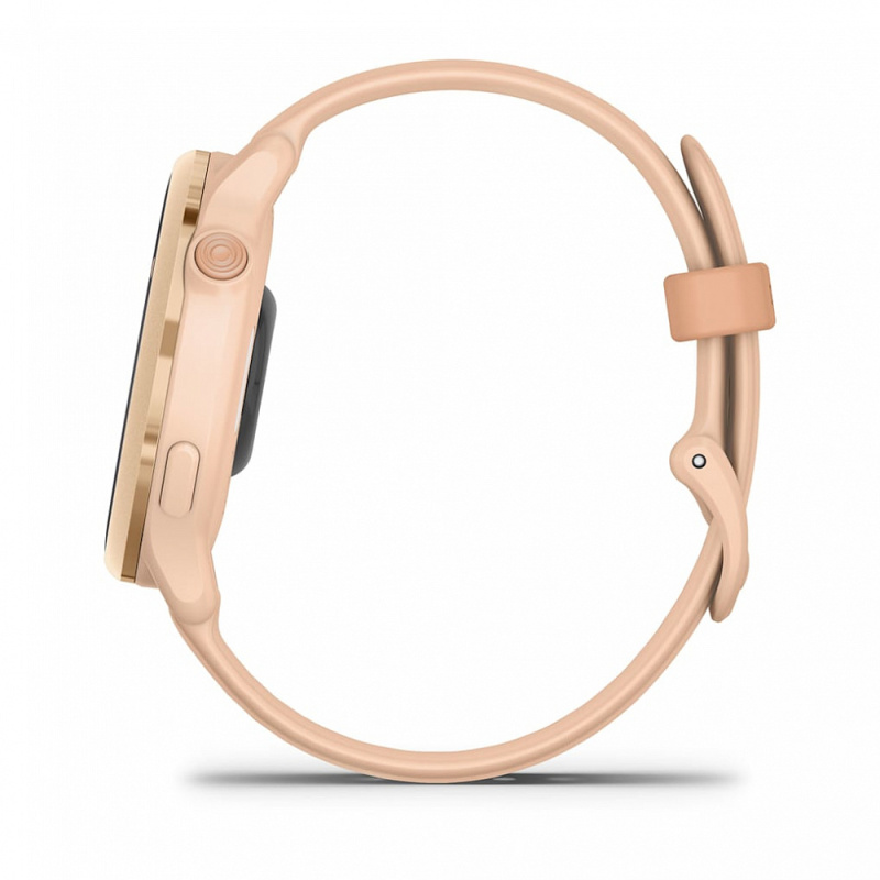 Garmin Vivoactive 6 | Metallic Pink Dawn with Pink Dawn Band