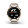 Garmin Epix Pro (Gen 2) - 42 мм SAPPHIRE | Soft Gold with Cream Heathered Nylon Band